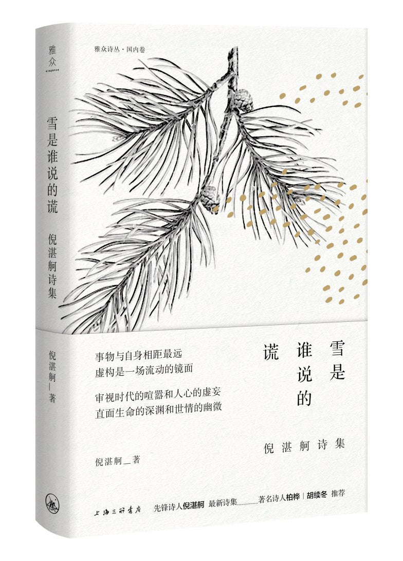雪是谁说的谎:倪湛舸诗集