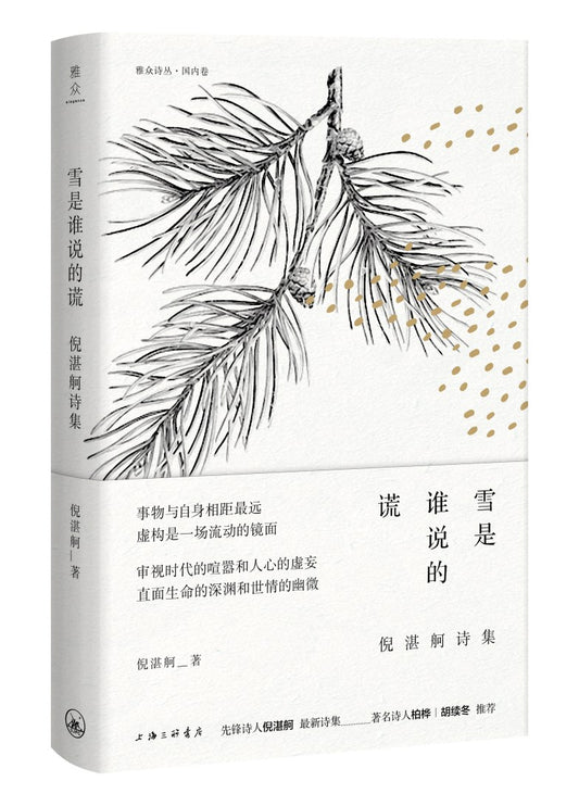 Who Lied About Snow: Poems by Ni Zhange