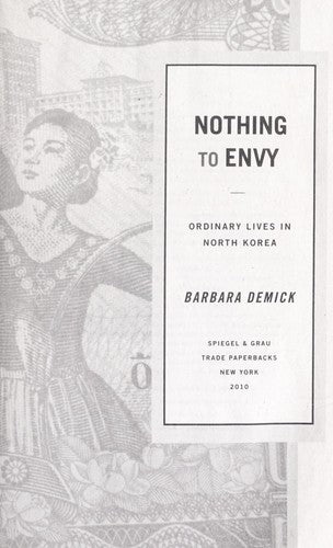Nothing to Envy