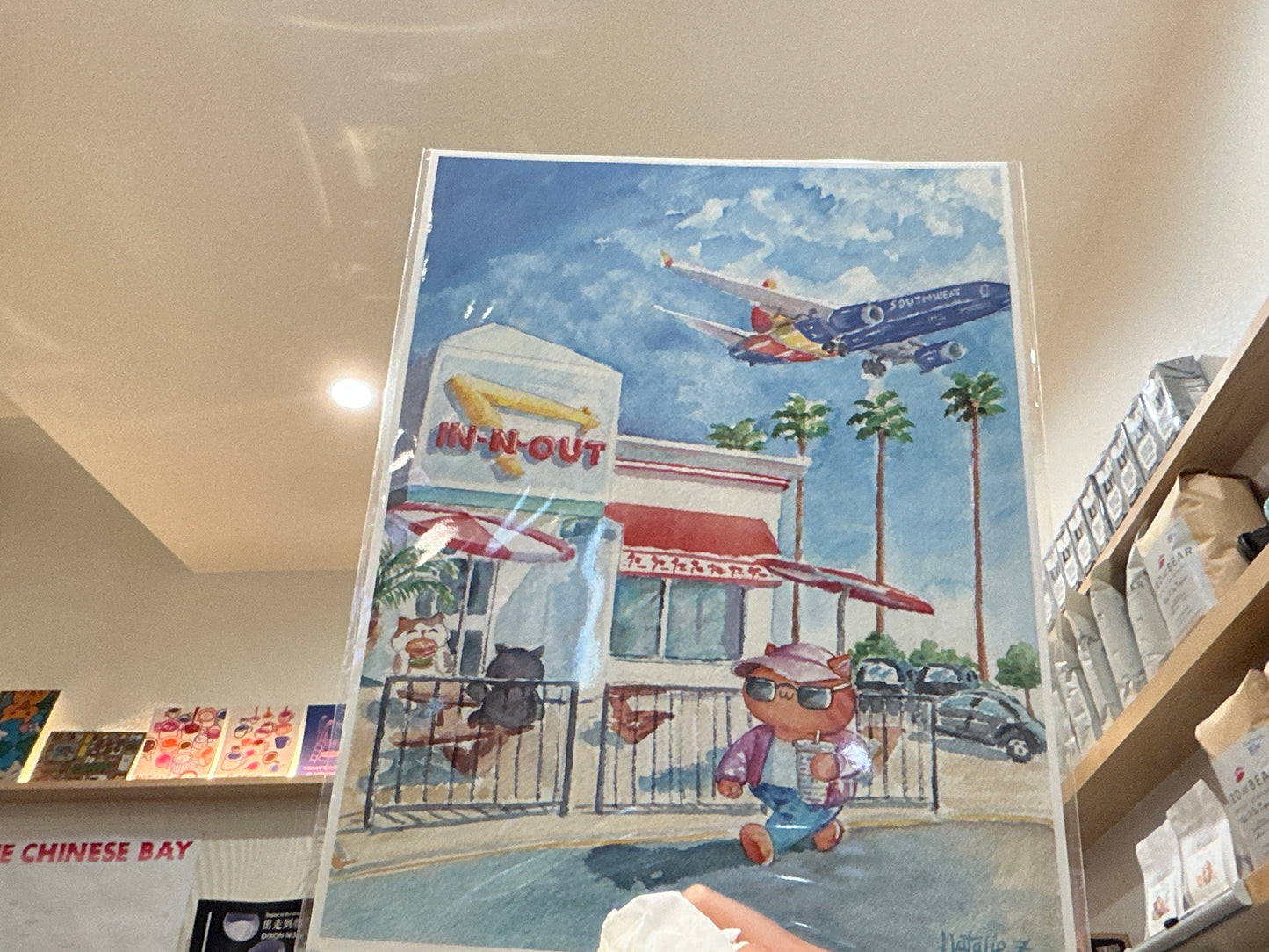 In-N-Out print by Natalie Zhang