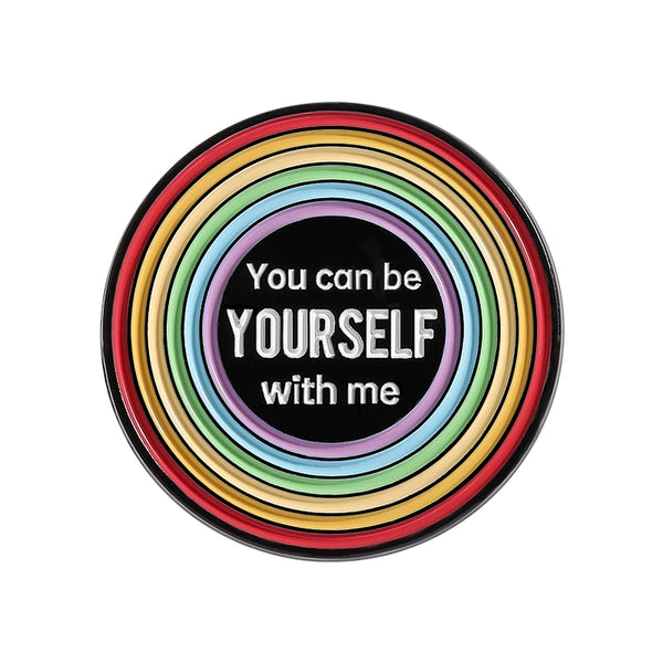 Enamel Pin — Quotes & Slogans