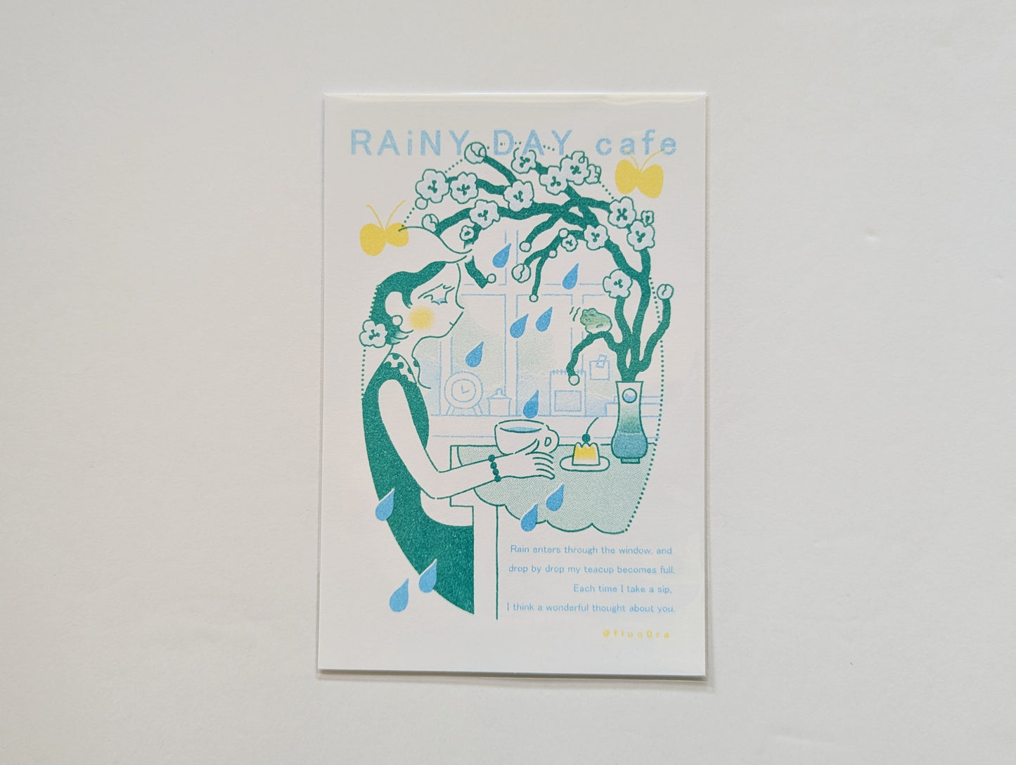 Rainy Day Riso print