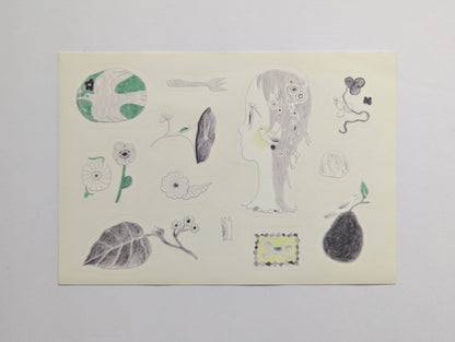 Green Mind (sticker sheet)