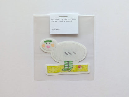 Flora's stickers Mr. Dog & Bird