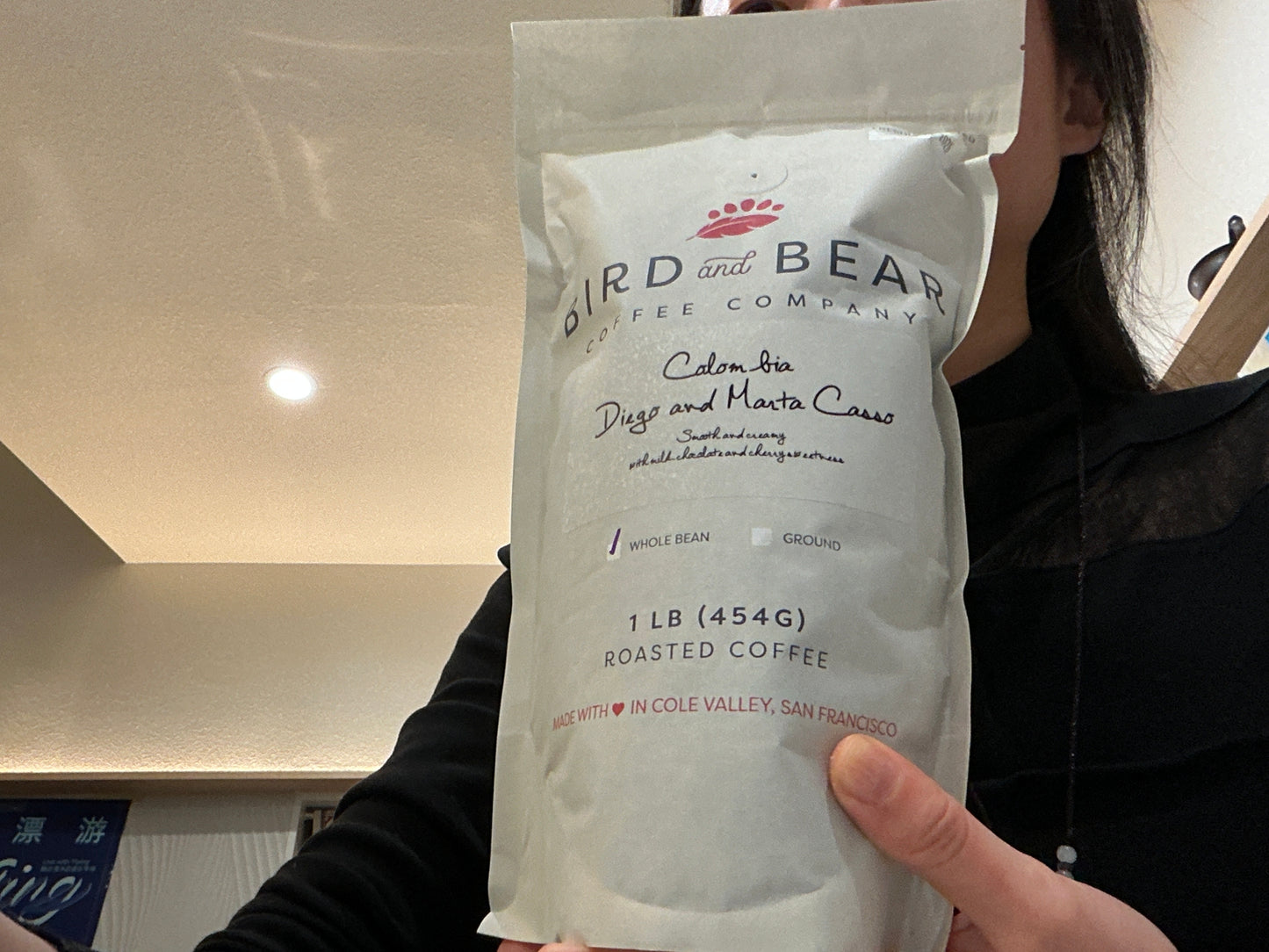 bird & bear coffee beans 1lb