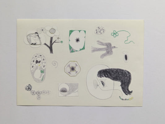 Green Mind (sticker sheet)