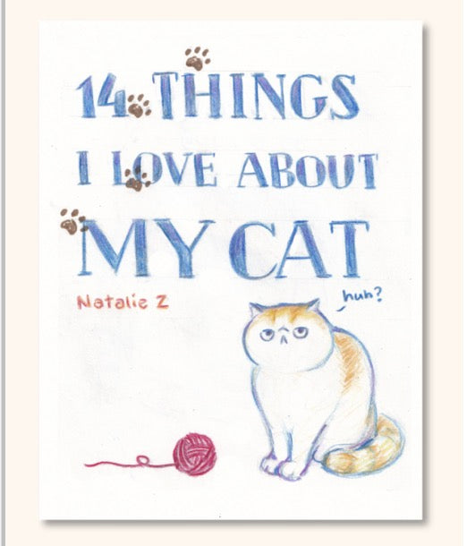 14 Things I Love About My Cat Zine