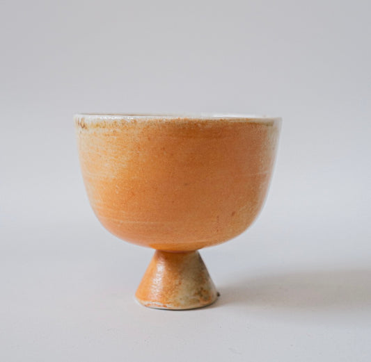 wood fired stem tea cup