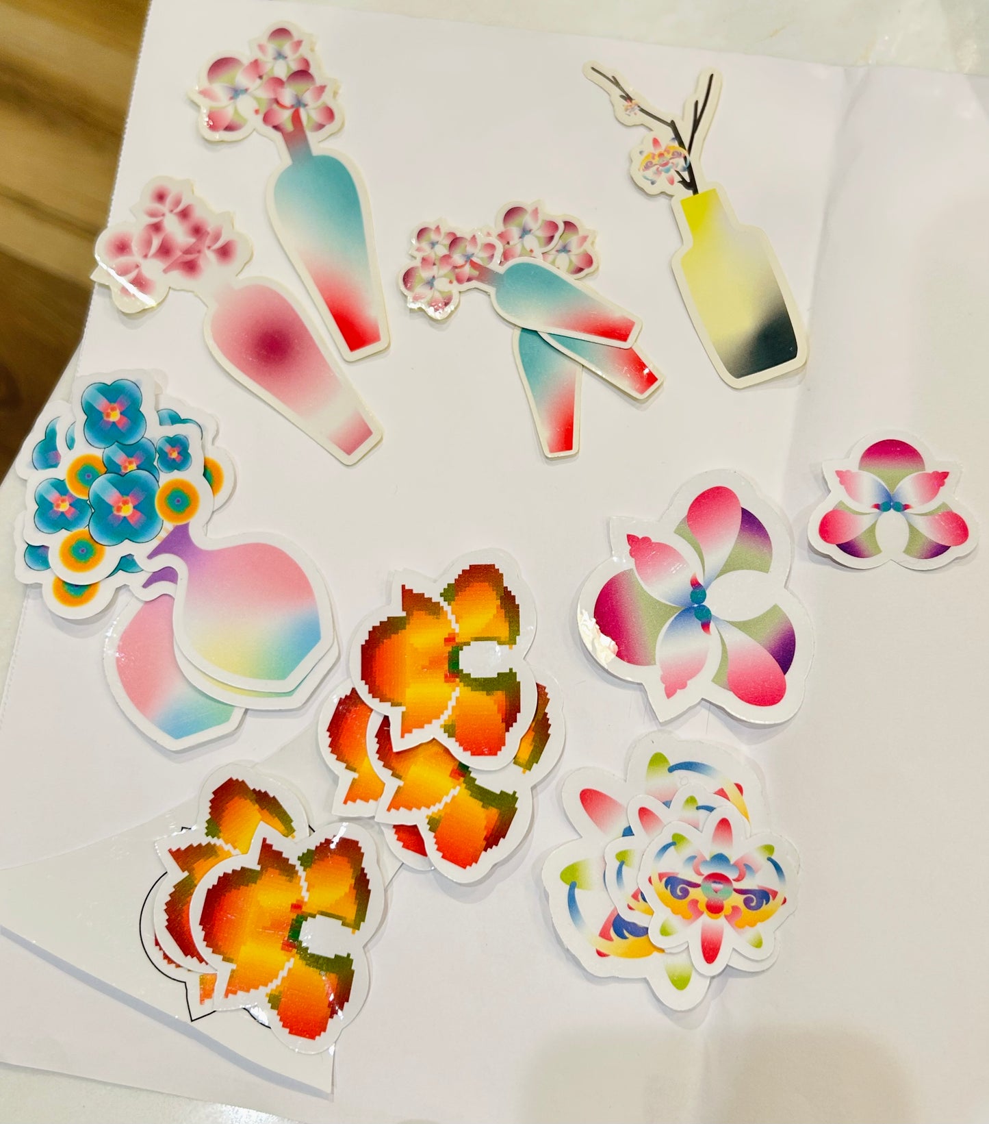 Flower Stickers