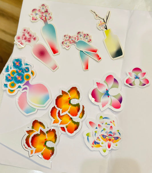 Flower Stickers