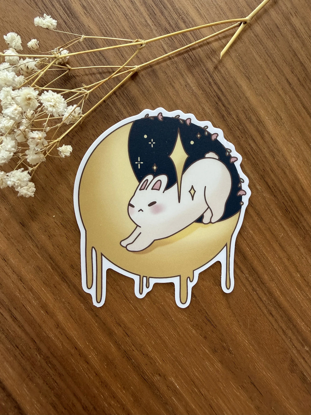 Moon Rabbit Sticker
